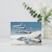 Carte Postale Super Sabres F-100 (Debout devant)