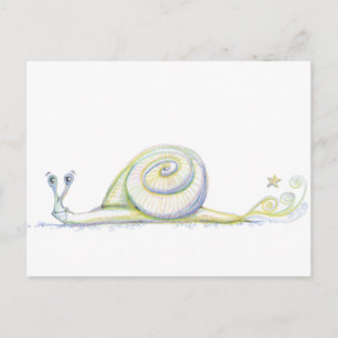 Carte Postale Super Snail
