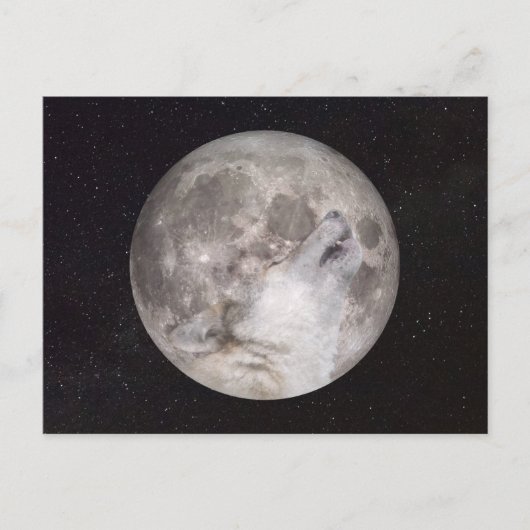 Carte Postale Super Wolf Moon (Devant)