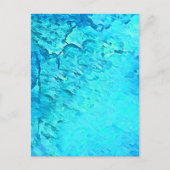 Carte Postale Superbe aquarelle Tropical Ocean Theme Design (Devant)
