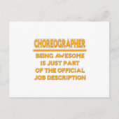 Carte Postale Superbe chorégraphe .. Description de poste (Devant)