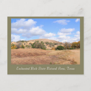 Carte Postale Superbe Enchanted Rock State Natural Area