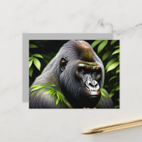 Superbe Gorille Argent - Jungle King