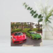 Carte Postale SuperCars de Dubaï (Debout devant)