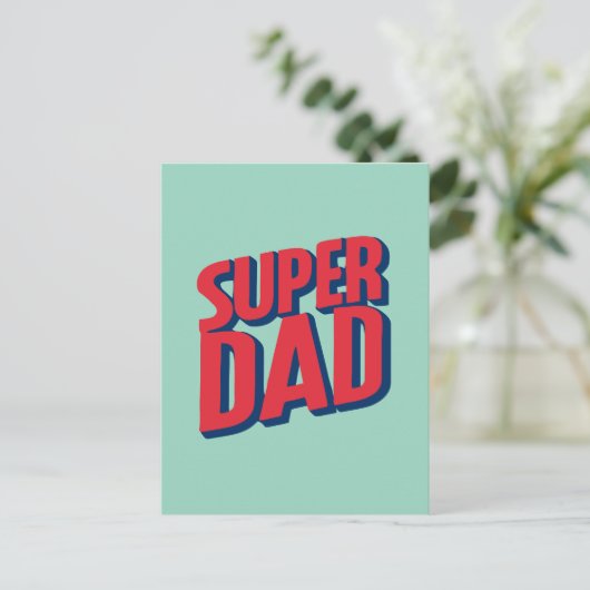 Carte Postale Superdad (Debout devant)