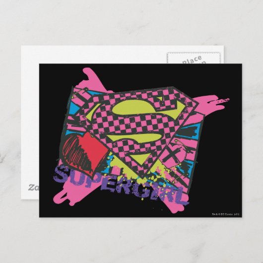 Carte Postale Superfille X (Devant / Derrière)