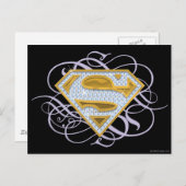 Carte Postale Supergirl Bijoux bleu 2 (Devant / Derrière)