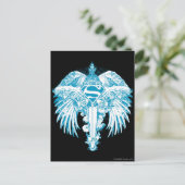 Carte Postale Supergirl Blue Wings (Debout devant)