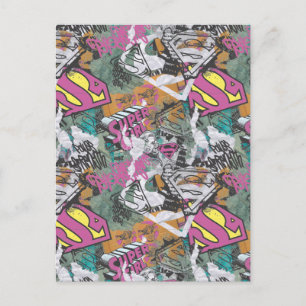 Carte Postale Supergirl Comic Capers Pattern 10