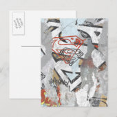 Carte Postale Supergirl Comic Capteurs Motif 1 (Devant / Derrière)