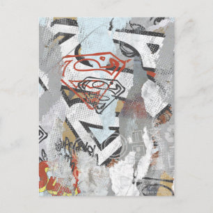 Carte Postale Supergirl Comic Capteurs Motif 1