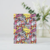 Carte Postale Supergirl Comic Capteurs Motif 4 (Debout devant)