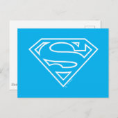 Carte Postale Supergirl Contour S-Shield (Devant / Derrière)
