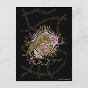Carte Postale Supergirl Golden Cat 4
