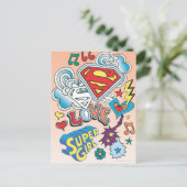Carte Postale Supergirl Love (Debout devant)