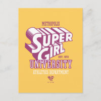 Supergirl Metropolis University Athletics Dept.