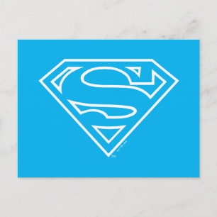Carte Postale Supergirl Outline S-Shield