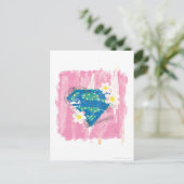 Carte Postale Supergirl pour Peace Pink (Debout devant)