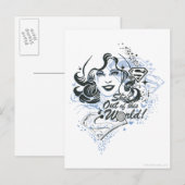 Carte Postale Supergirl She's Out of this World ! (Devant / Derrière)