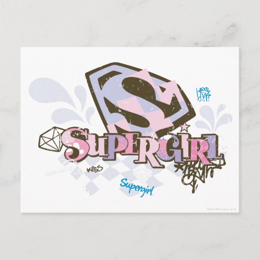 Carte Postale Supergirl So Fabulous 1 (Devant)