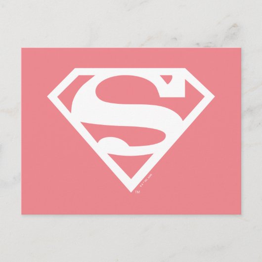 Carte Postale Supergirl Solid S-Shield (Devant)