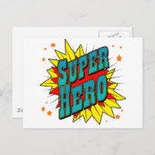 Carte Postale SuperHero (Devant / Derrière)