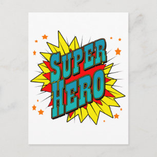 Carte Postale SuperHero