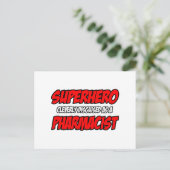 Carte Postale Superhero...Pharmacien (Debout devant)