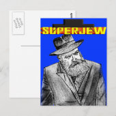 Carte Postale SuperJew (Devant / Derrière)