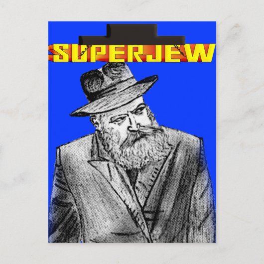 Carte Postale SuperJew (Devant)