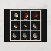 Carte Postale Superlune & Eclipse (Devant)
