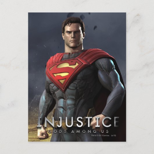 Carte Postale Superman (Devant)