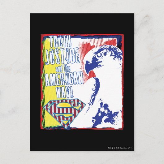 Carte Postale Superman 11 (Devant)