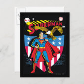 Carte Postale Superman #14 (Devant / Derrière)
