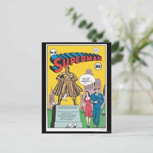 Carte Postale Superman #16 (Debout devant)