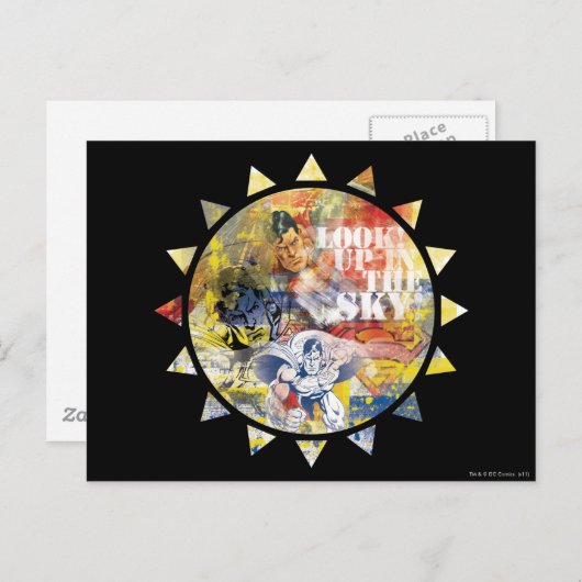 Carte Postale Superman 18 (Devant / Derrière)