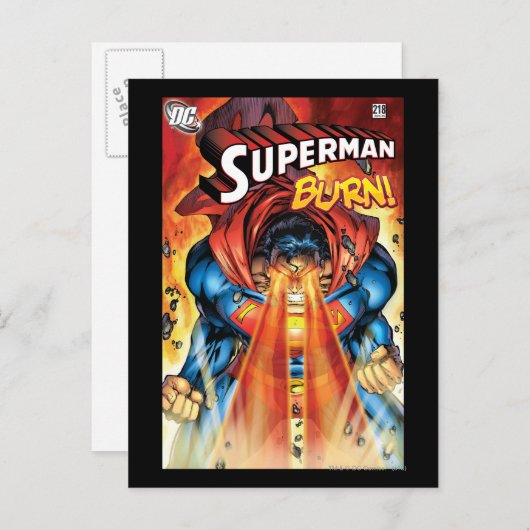 Carte Postale Superman #218 août 05 (Devant / Derrière)