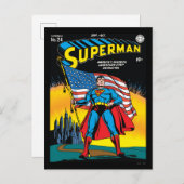 Carte Postale Superman #24 (Devant / Derrière)