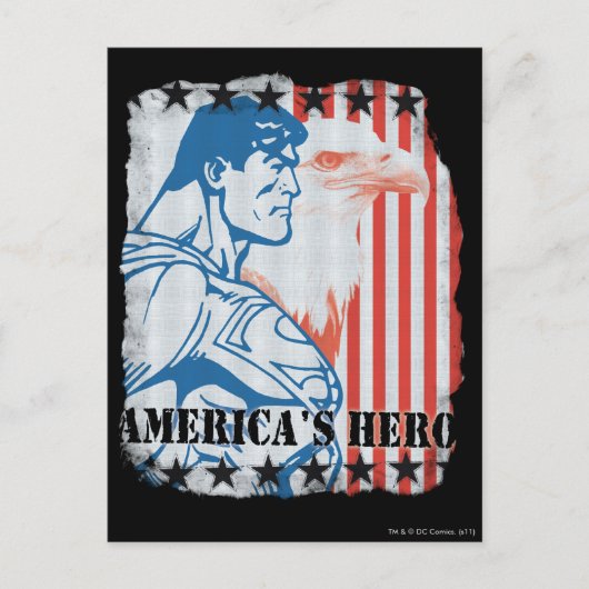 Carte Postale Superman 33 (Devant)