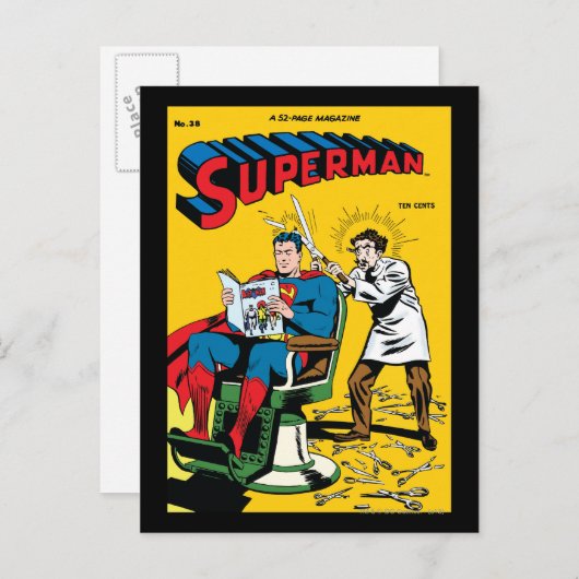 Carte Postale Superman #52 (Devant / Derrière)