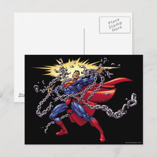 Carte Postale Superman 52 (Devant / Derrière)