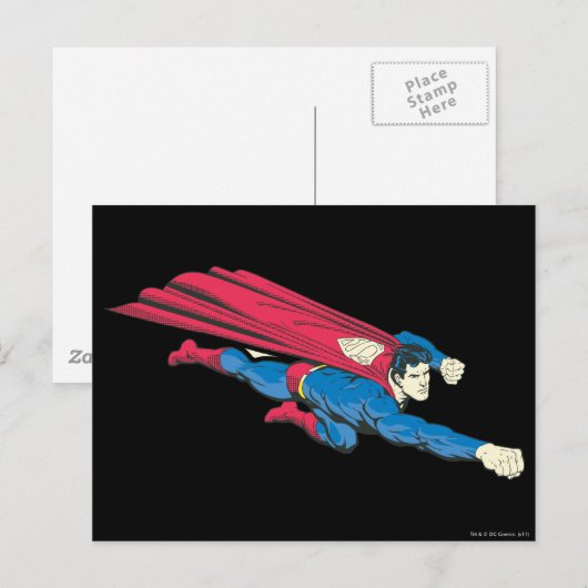Carte Postale Superman 53 (Devant / Derrière)