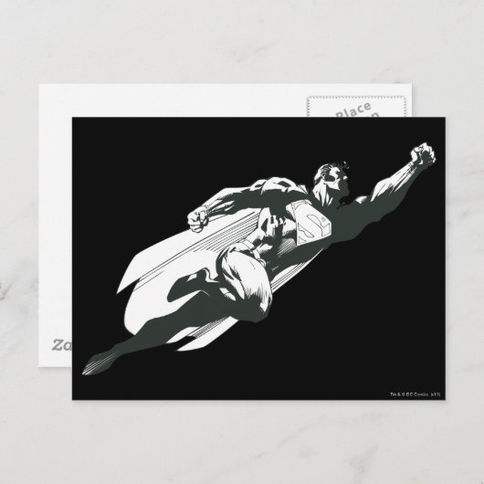 Carte Postale Superman 7 (Devant / Derrière)