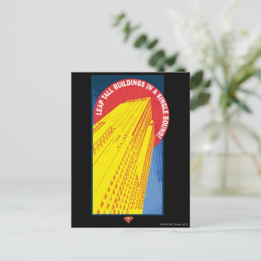 Carte Postale Superman 72 (Debout devant)