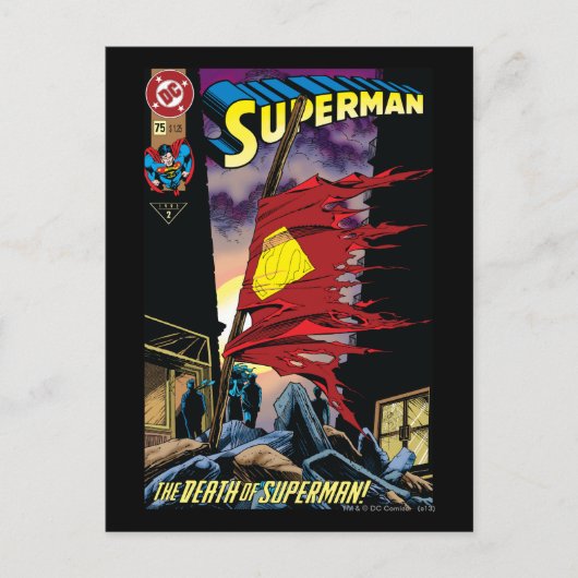 Carte Postale Superman #75 1993 (Devant)