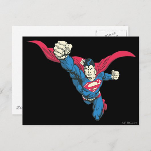 Carte Postale Superman 83 (Devant / Derrière)