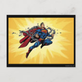 Carte Postale Superman breaks chains (Devant)