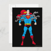 Carte Postale Superman brise les chaînes (Devant / Derrière)