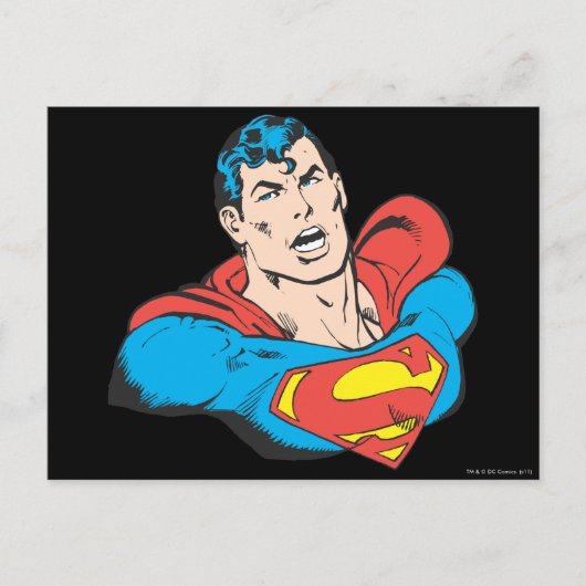 Carte Postale Superman Bust 1 (Devant)