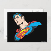 Carte Postale Superman Bust 3 (Devant / Derrière)